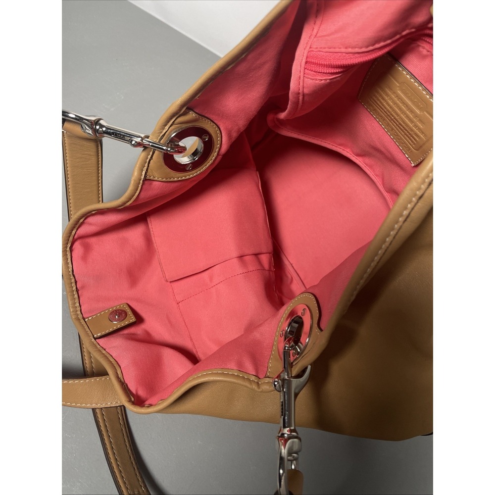 Coach New York Hadley Leather Satchel Shoulder Bag F27728 - Picture 8 of 10